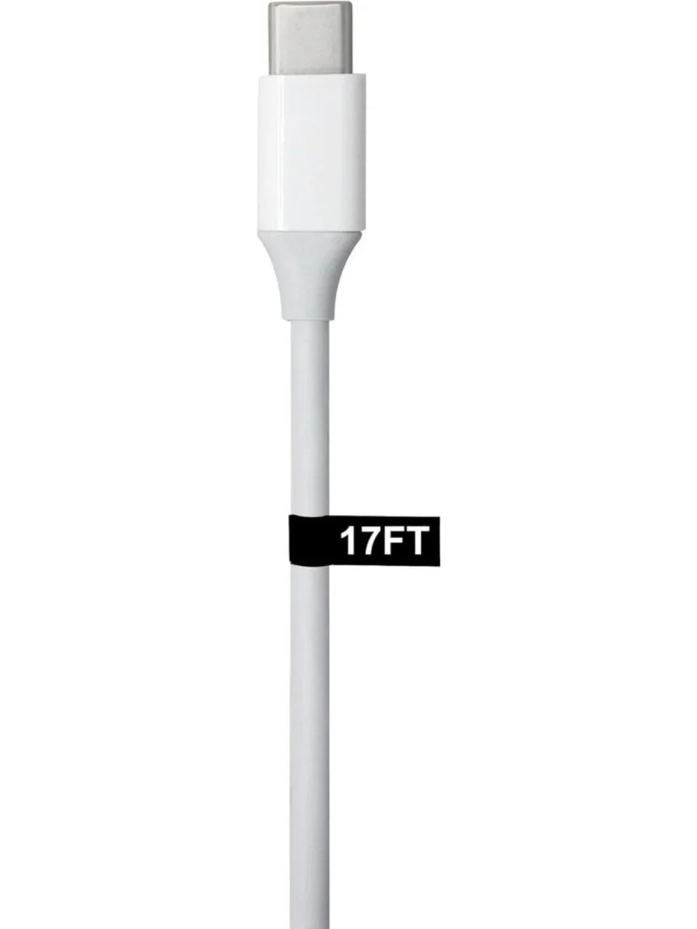 30W USB-C Fast Charger & 17ft Cable for Phones, Tablets & USB-C Devices - 2-Pack